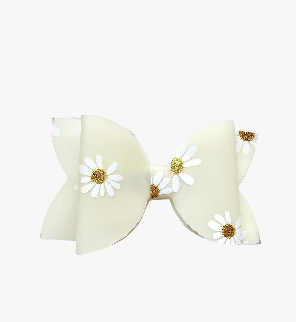 Gelly Daisy Hair Bows | LovelyExpressionLLC