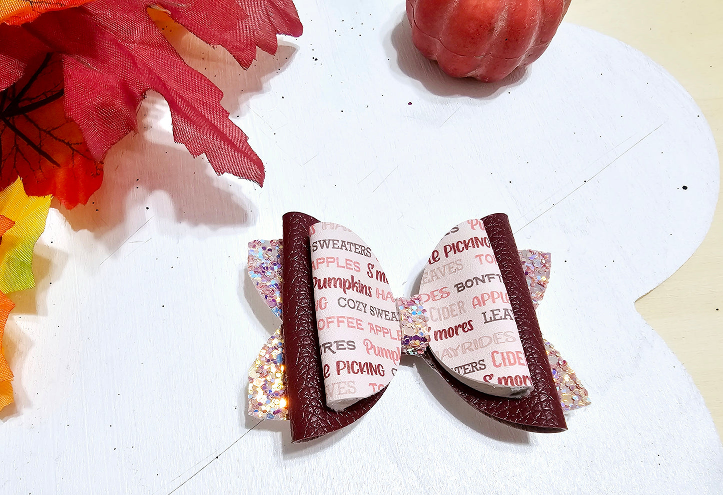 All Things Fall Hair Bows | LovelyExpressionLLC