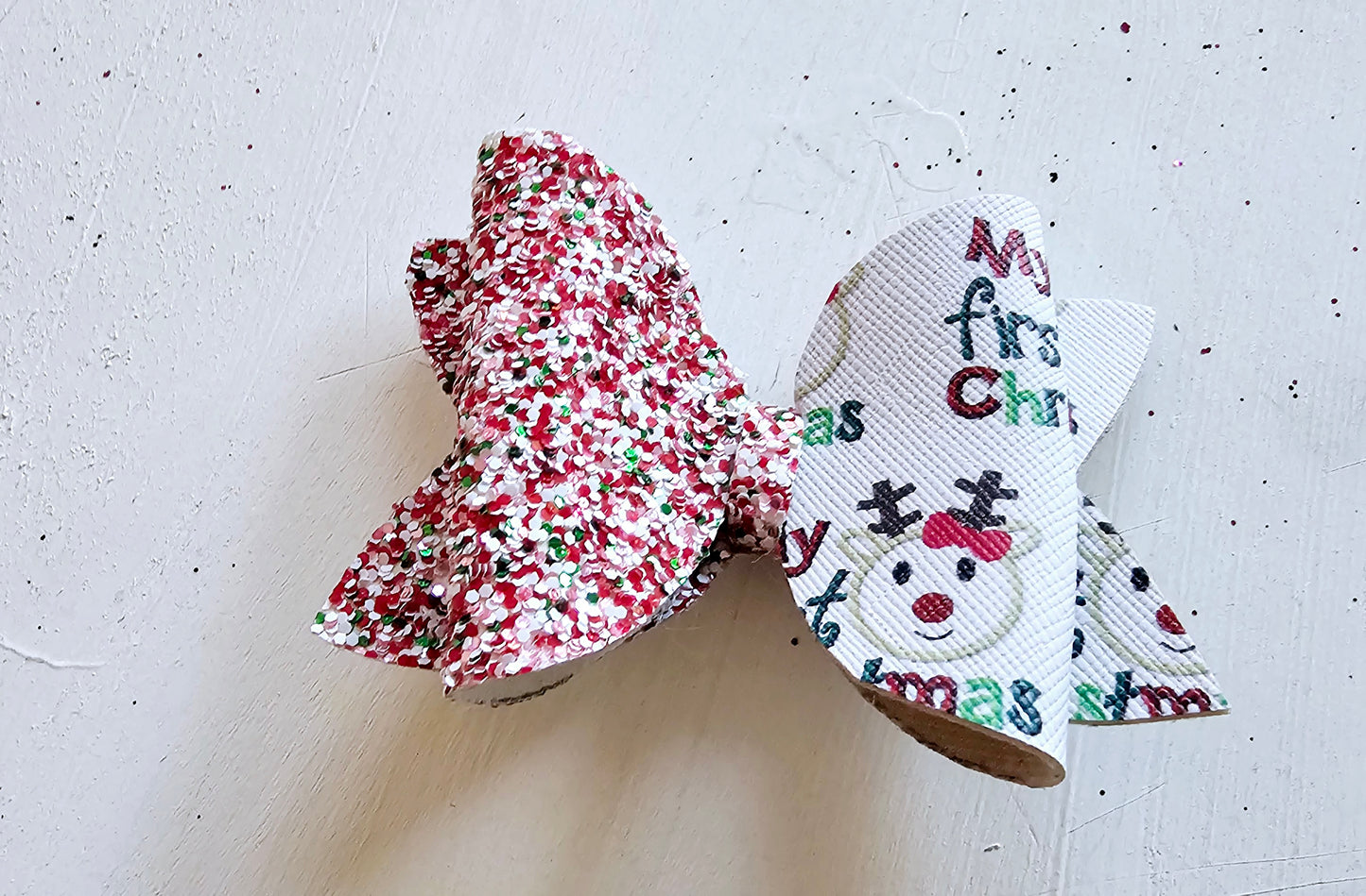 My First Christmas Hair Bows | LovelyExpressionLLC