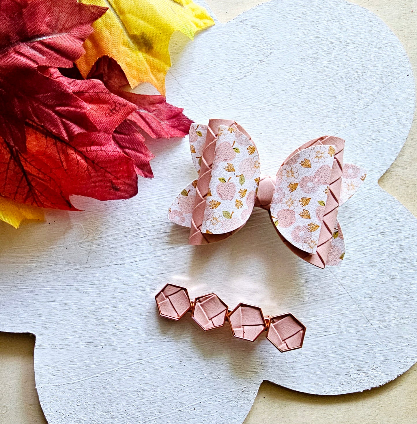 Apple Picking Hair Bows | LovelyExpressionLLC