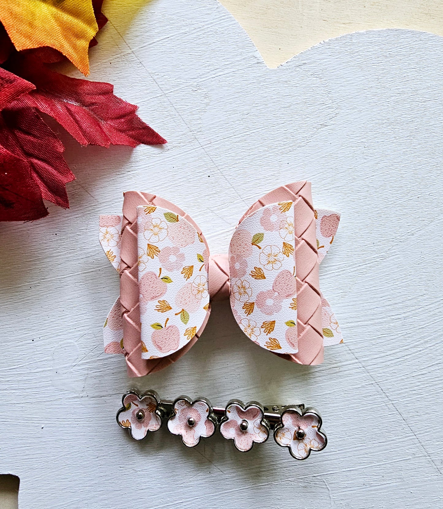 Apple Picking Hair Bows | LovelyExpressionLLC