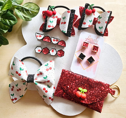 Ruby Cherry Purse Bundle | LovelyExpressionLLC