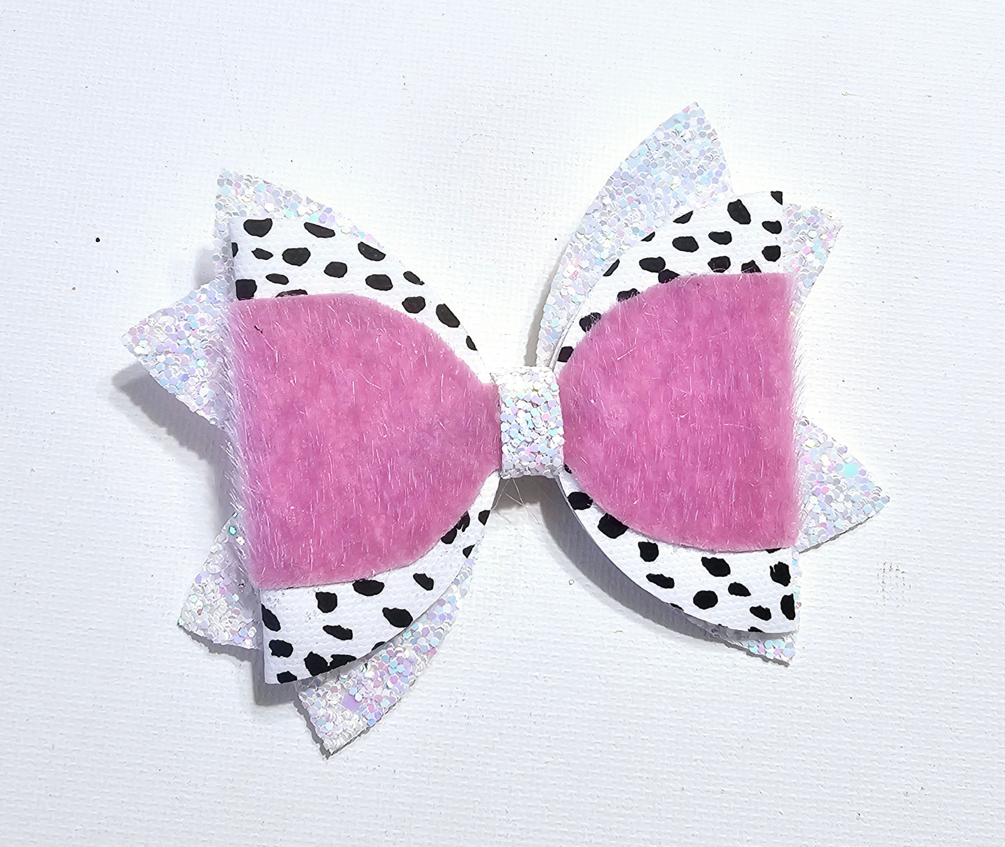 Spotty  Hair Bow | LovelyExpressionLLC