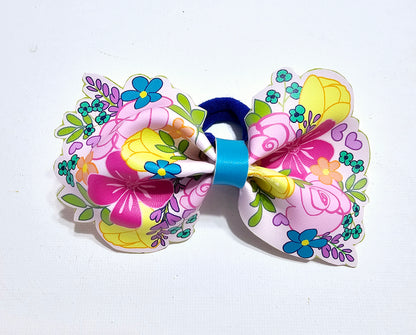 Floral Bouquet Ponytail Holder | LovelyExpressionLLC
