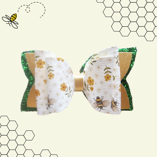 Sweet Bees Hair Bows | Lovely ExpressionLLC