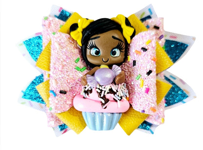 Cupcake Cuties Hair Bows | LovelyExpressionLLC