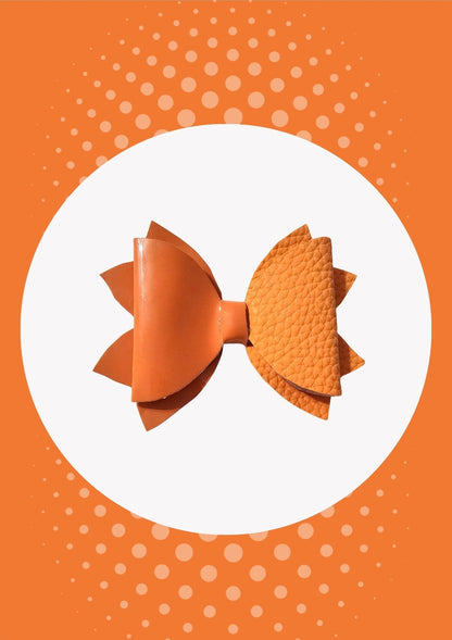 Orange Delight Bow | LovelyExpressionLLC