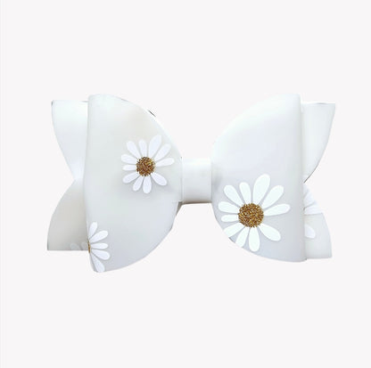 Gelly Daisy Hair Bows | LovelyExpressionLLC