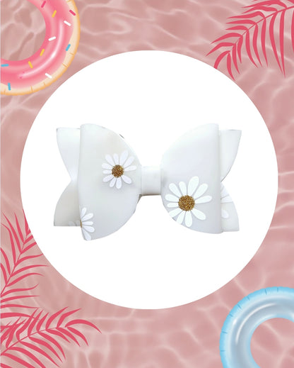 Gelly Daisy Hair Bows | LovelyExpressionLLC