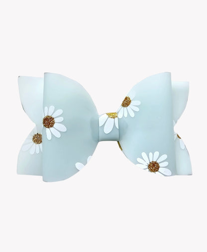 Gelly Daisy Hair Bows | LovelyExpressionLLC
