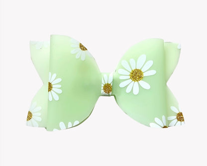 Gelly Daisy Hair Bows | LovelyExpressionLLC