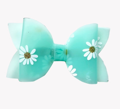 Gelly Daisy Hair Bows | LovelyExpressionLLC