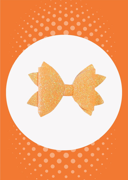 Orange Delight Bow | LovelyExpressionLLC