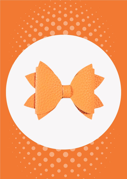 Orange Delight Bow | LovelyExpressionLLC