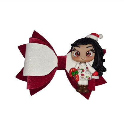 Santa Elf Hair Bow | LovelyExpressionLLC