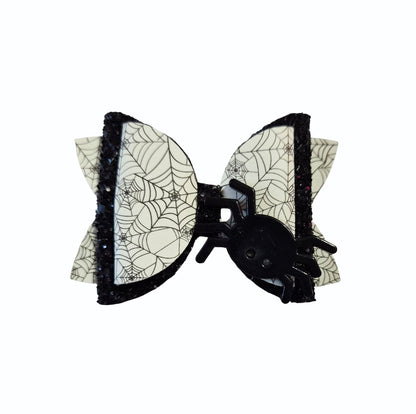 Spidey Glows Hair Bow | LovelyExpressionLLC