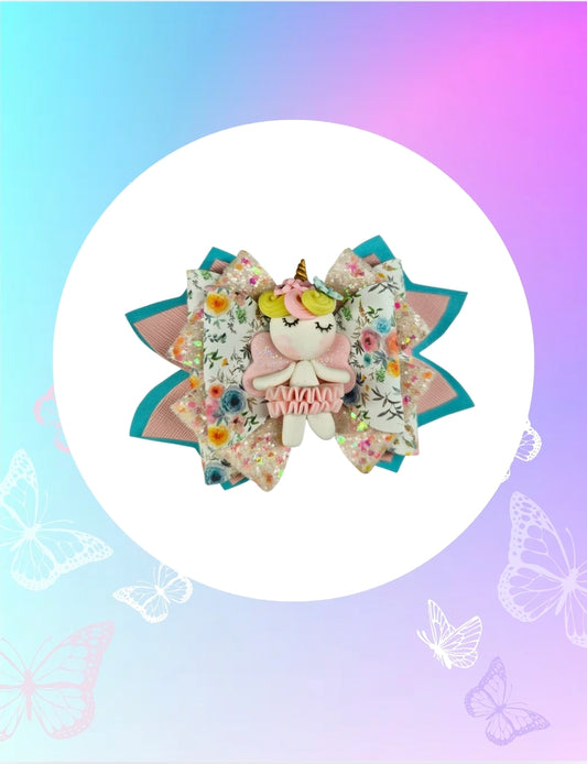 Unicorn Fairy Hair Bow | LovelyExpressionLLC