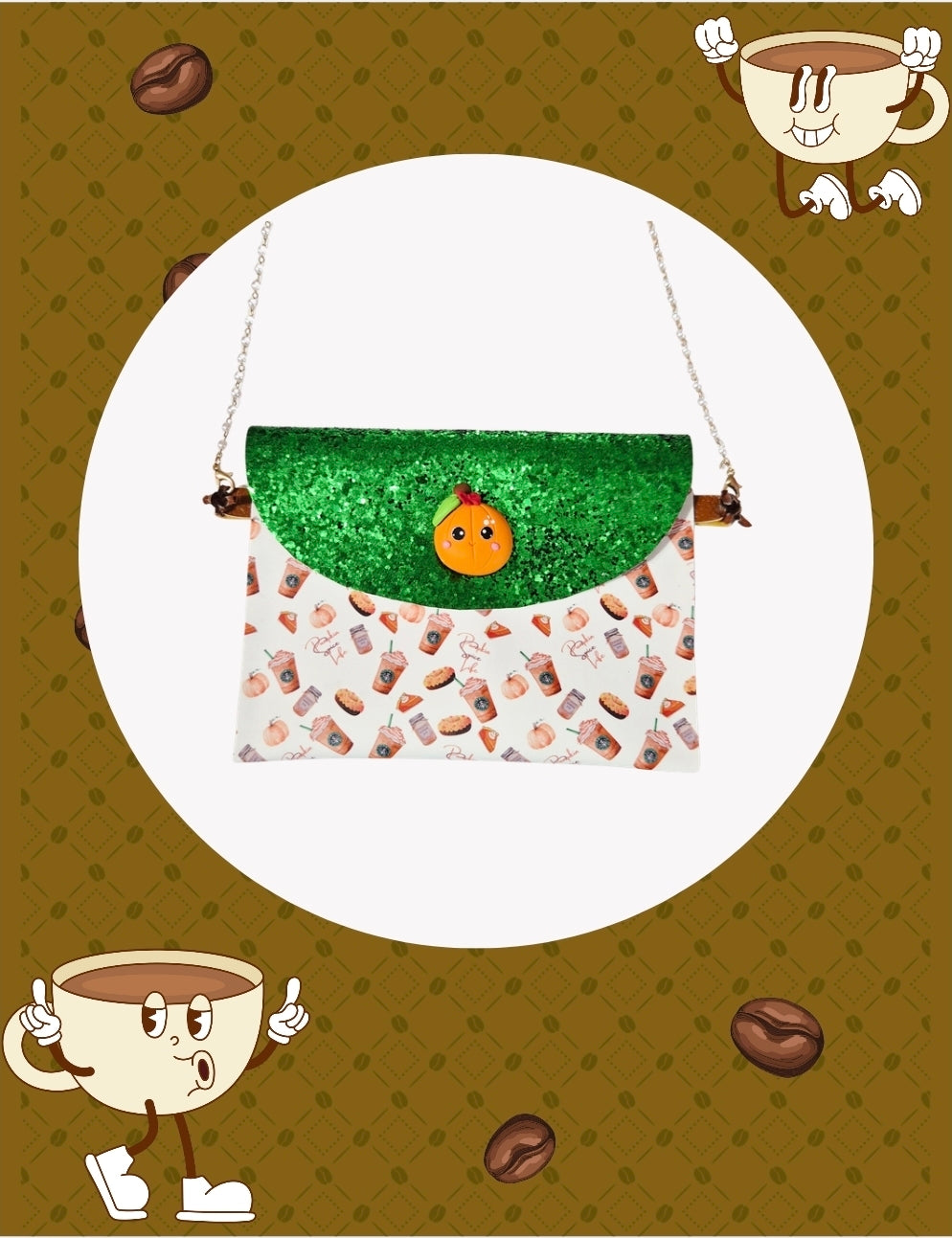 Pumpkin Latte Purse Set | LovelyExpressionLLC