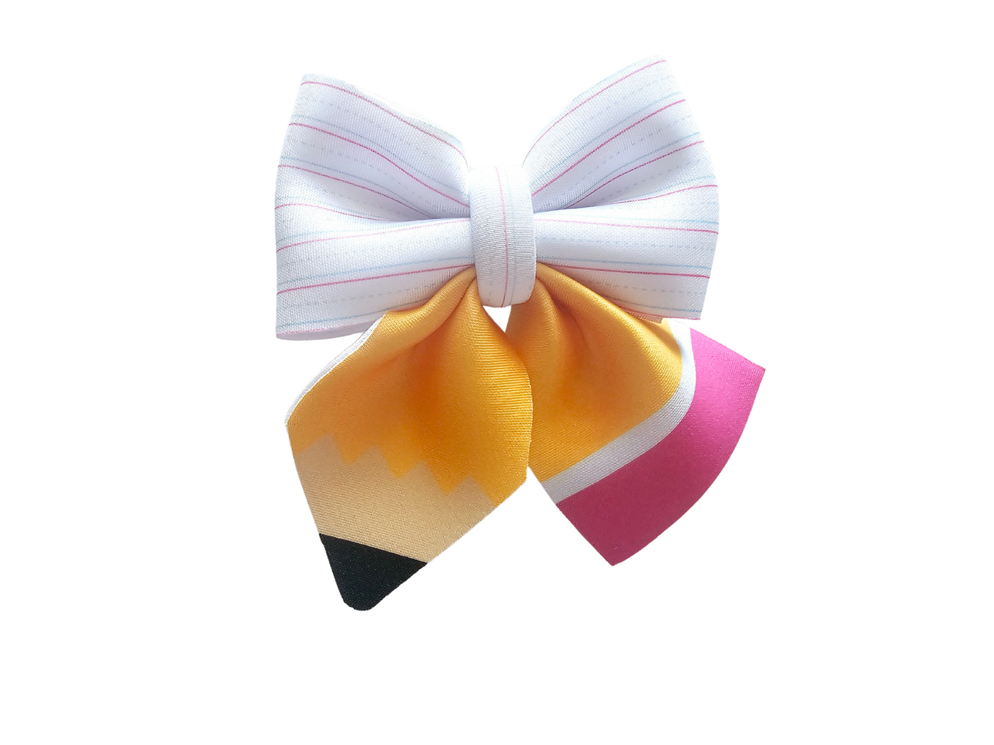 Paper and Pencil Ponytail Holder | Lovely Expression LLC