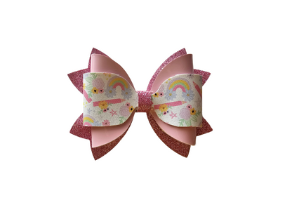 Pink Pencil Doodles Bows | LovelyExpressionLLC