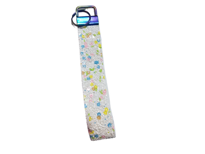 Handmade back-to-school accessory set featuring a matching purse, hair bow, and wristlet for girls, perfect for the first day of school.