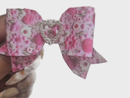 Flower Patch Hair Bows | Lovely Expression LLC