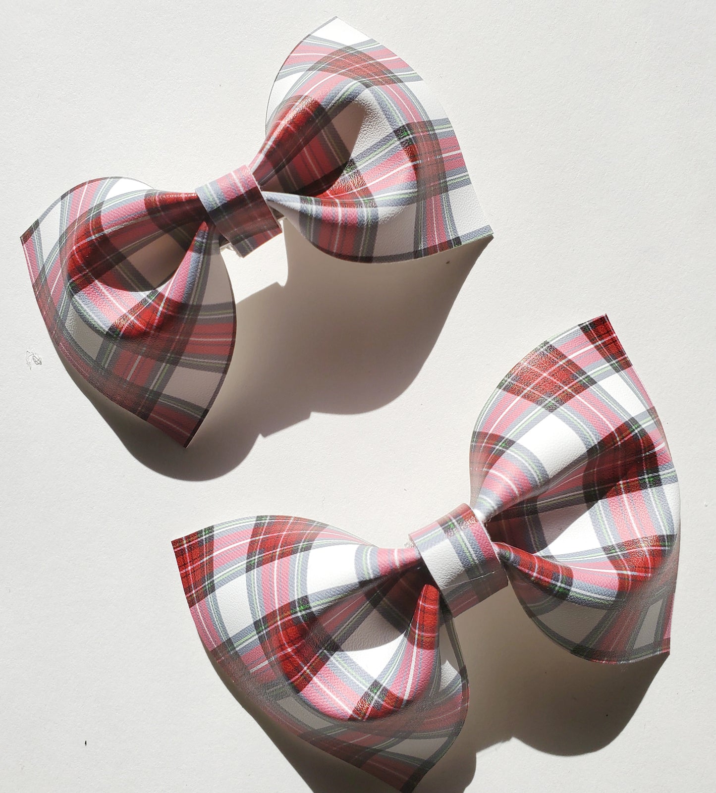 Red and White Bow-Ties