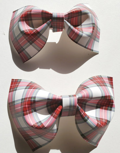 Red and White Bow-Ties