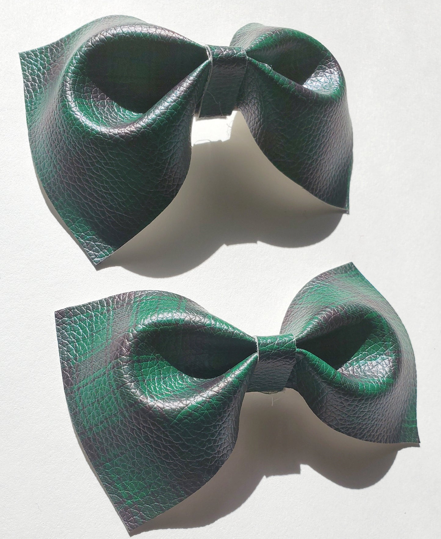 Green and Black Bow-Ties